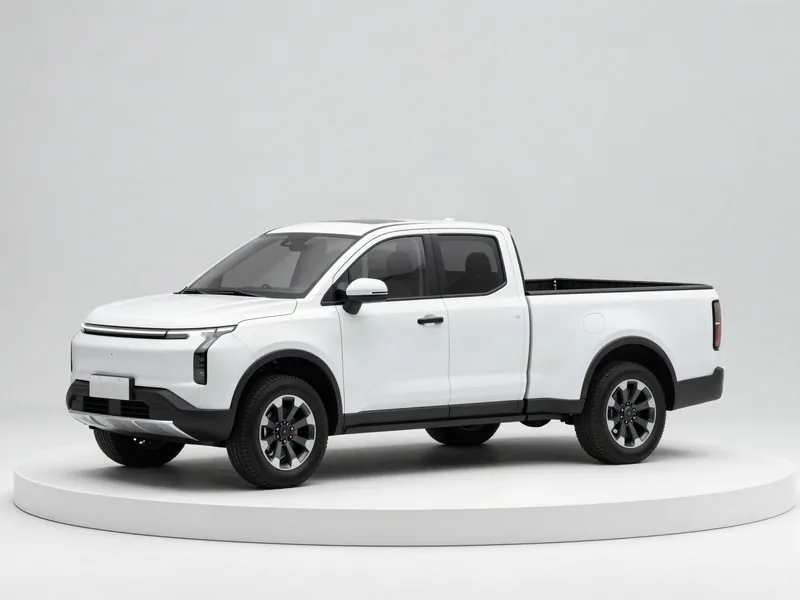 Rivian R1T: pickup truck body style illustration